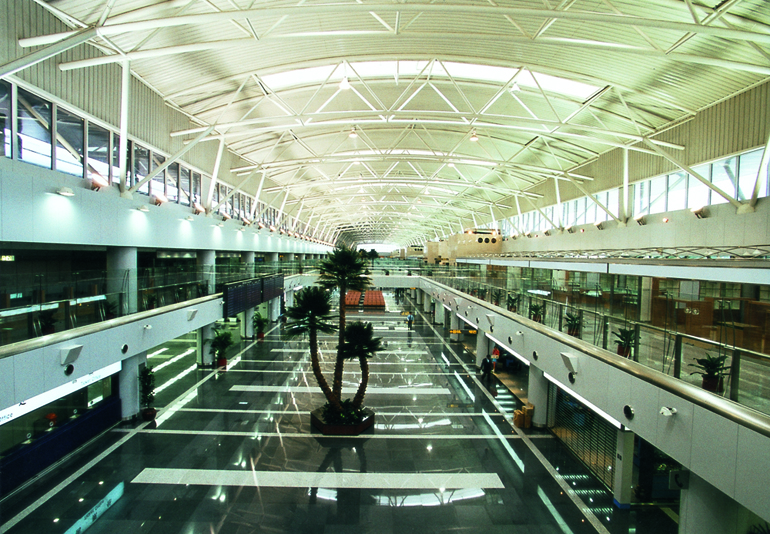 首都国际机场新航站楼出港大厅